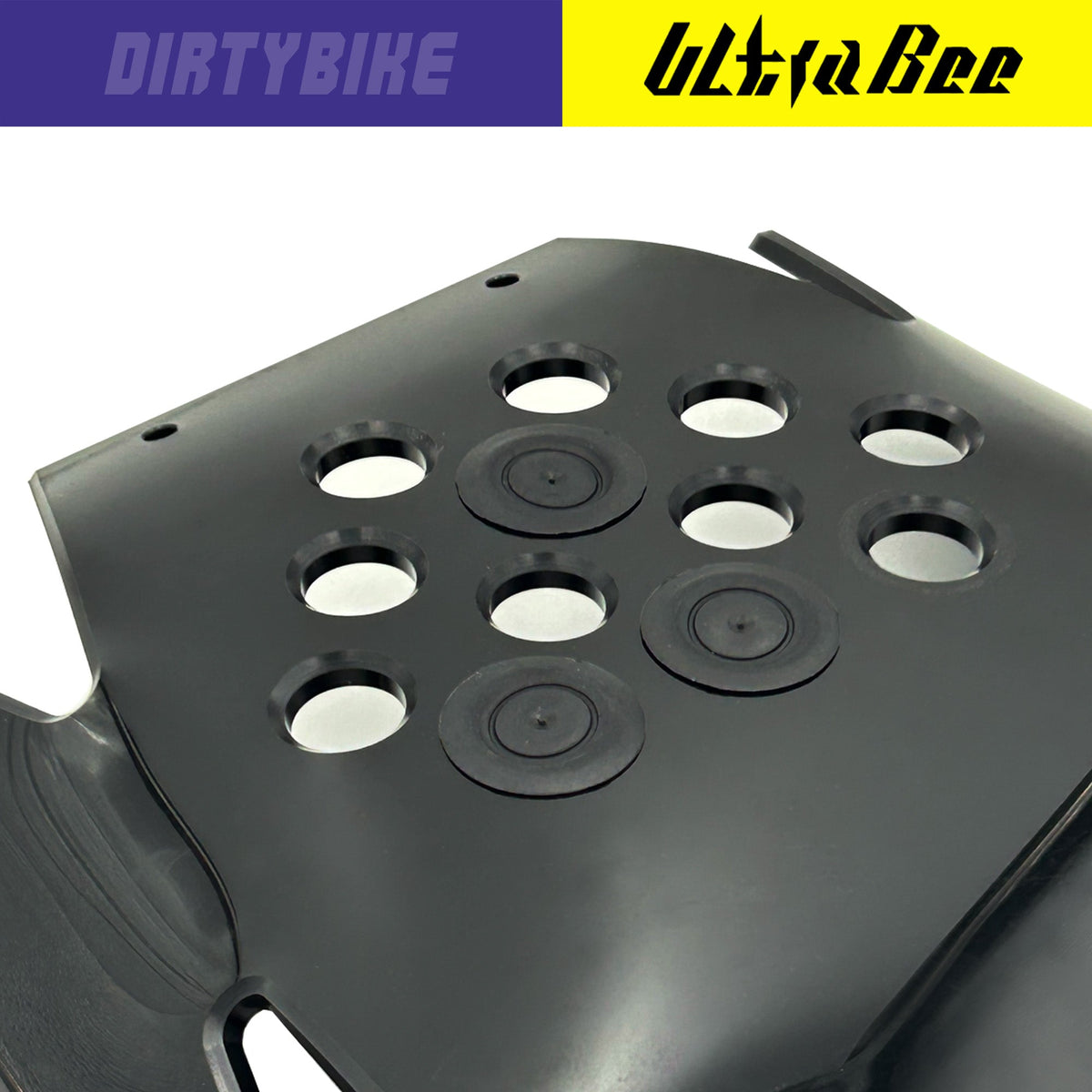 DirtyBike Hard Enduro Skid Plate Mud Plugs – Surron Ultra Bee