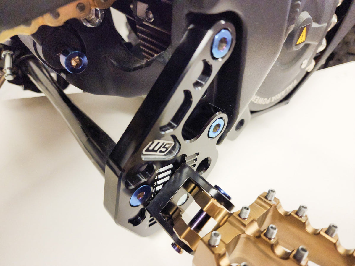Warp 9 Talaria Sting MX3 / MX4 Adjustable Foot Peg Mount
