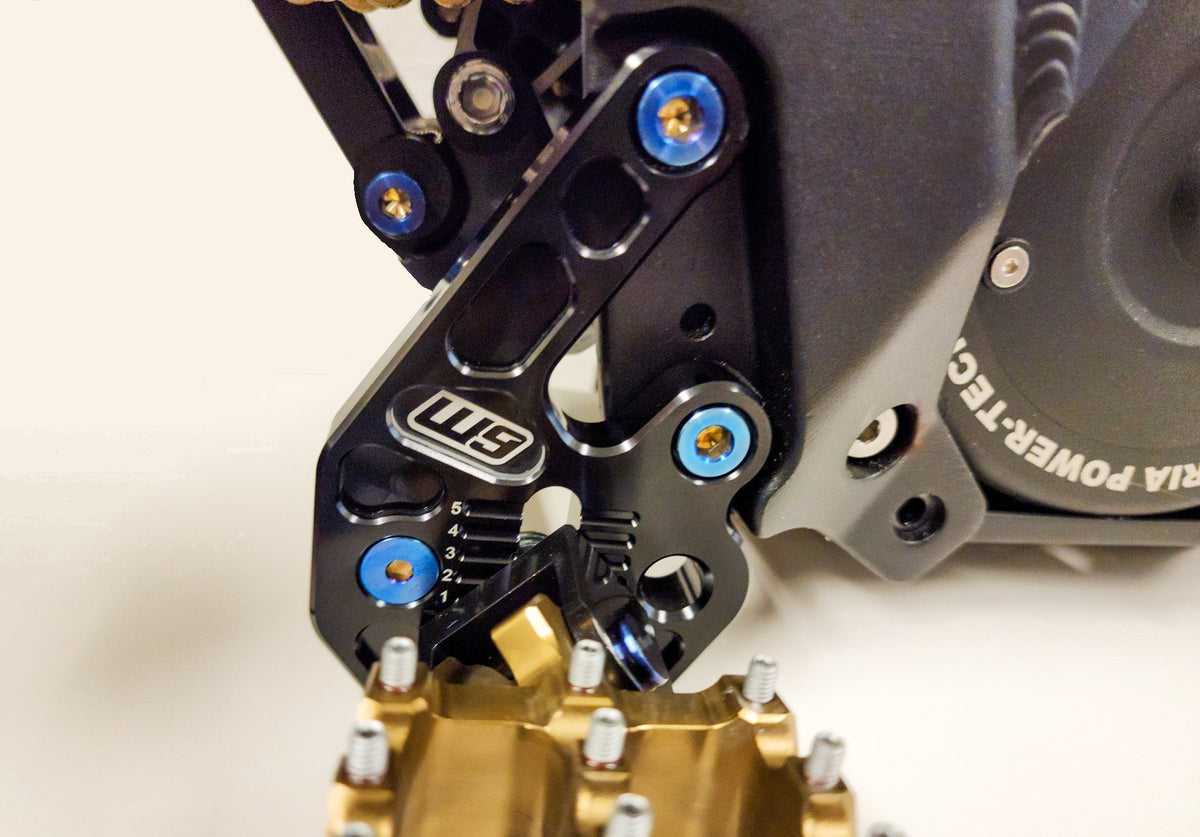 Warp 9 Talaria Sting MX3 / MX4 Adjustable Foot Peg Mount