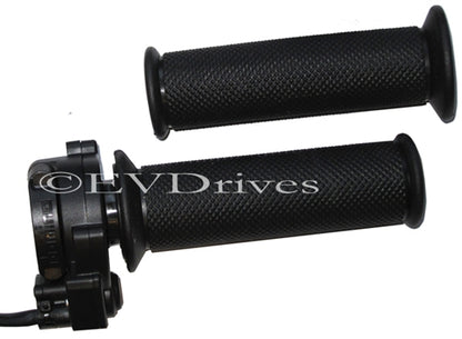 Domino Twist Grip Throttle - 0-5K Ohm - IP67 Rated (Dust & Water Resistant)