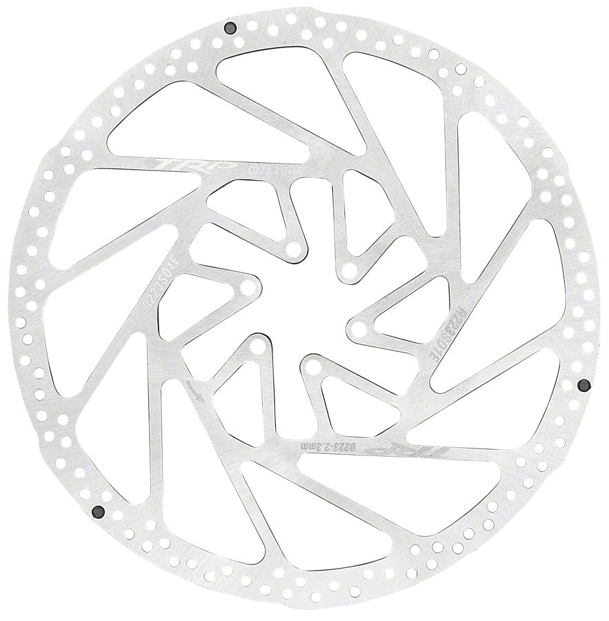 TRP R1 Disc Brake Rotor - 223mm, 6-Bolt, 2.3mm, Rust Blocker Treatment, Silver