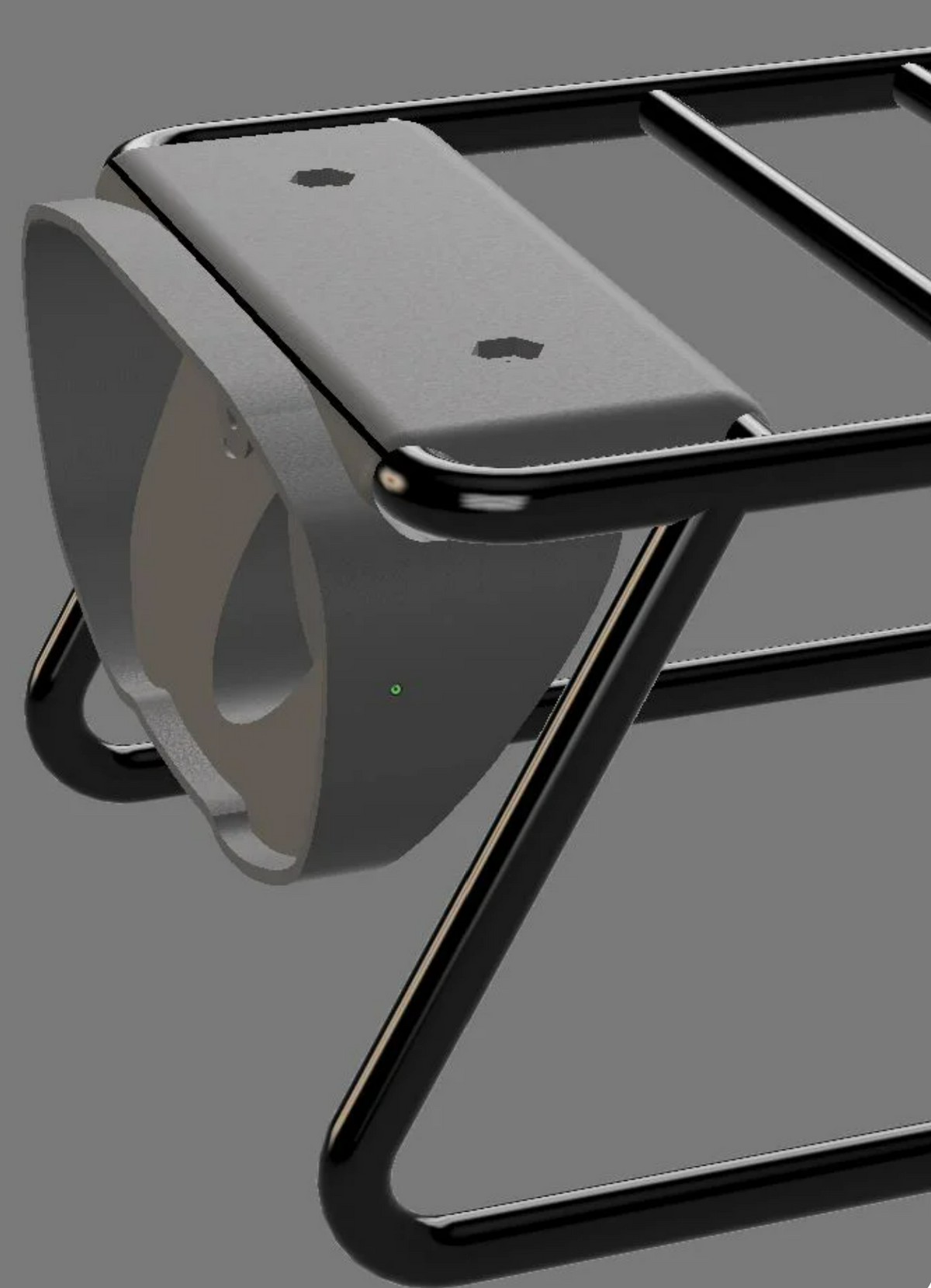 Back Rack Light Bracket ONYX Rear Rack Brake Light Bracket 3D Printed – Radmotousa