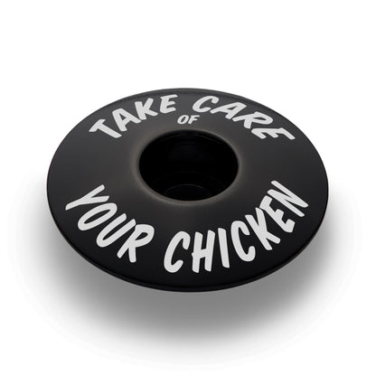 Take Care of Your Chicken Bicycle Headset Cap