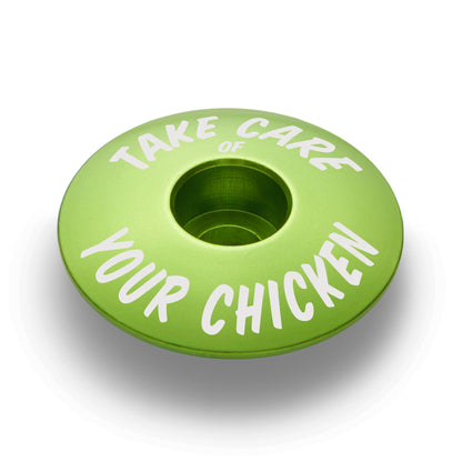 Take Care of Your Chicken Bicycle Headset Cap