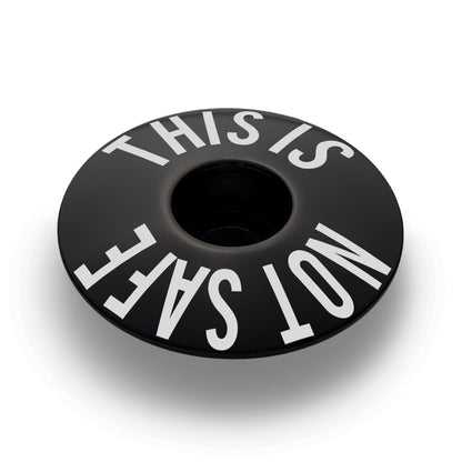 This Is Not Safe Bicycle Headset Cap