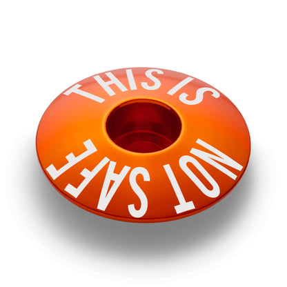 This Is Not Safe Bicycle Headset Cap