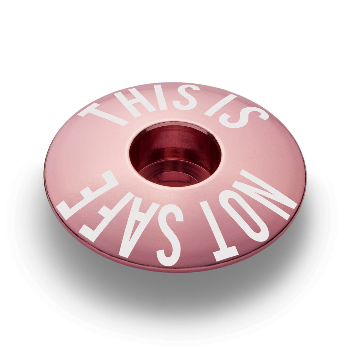 This Is Not Safe Bicycle Headset Cap