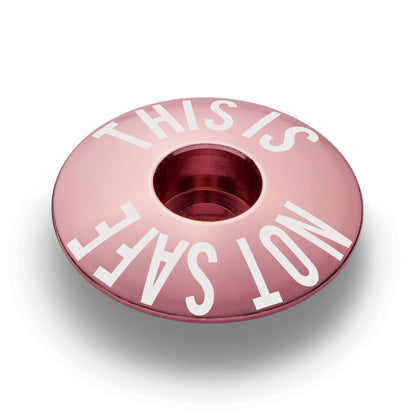 This Is Not Safe Bicycle Headset Cap