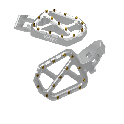 KyVex Billet Wide Foot Pegs - Ultra Bee