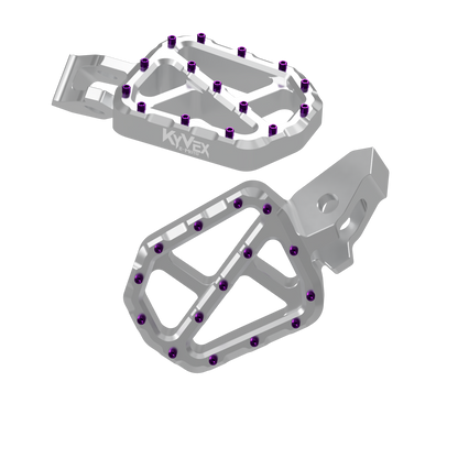 KyVex Billet Wide Foot Pegs - Ultra Bee