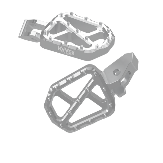 KyVex Billet Wide Foot Pegs - Ultra Bee
