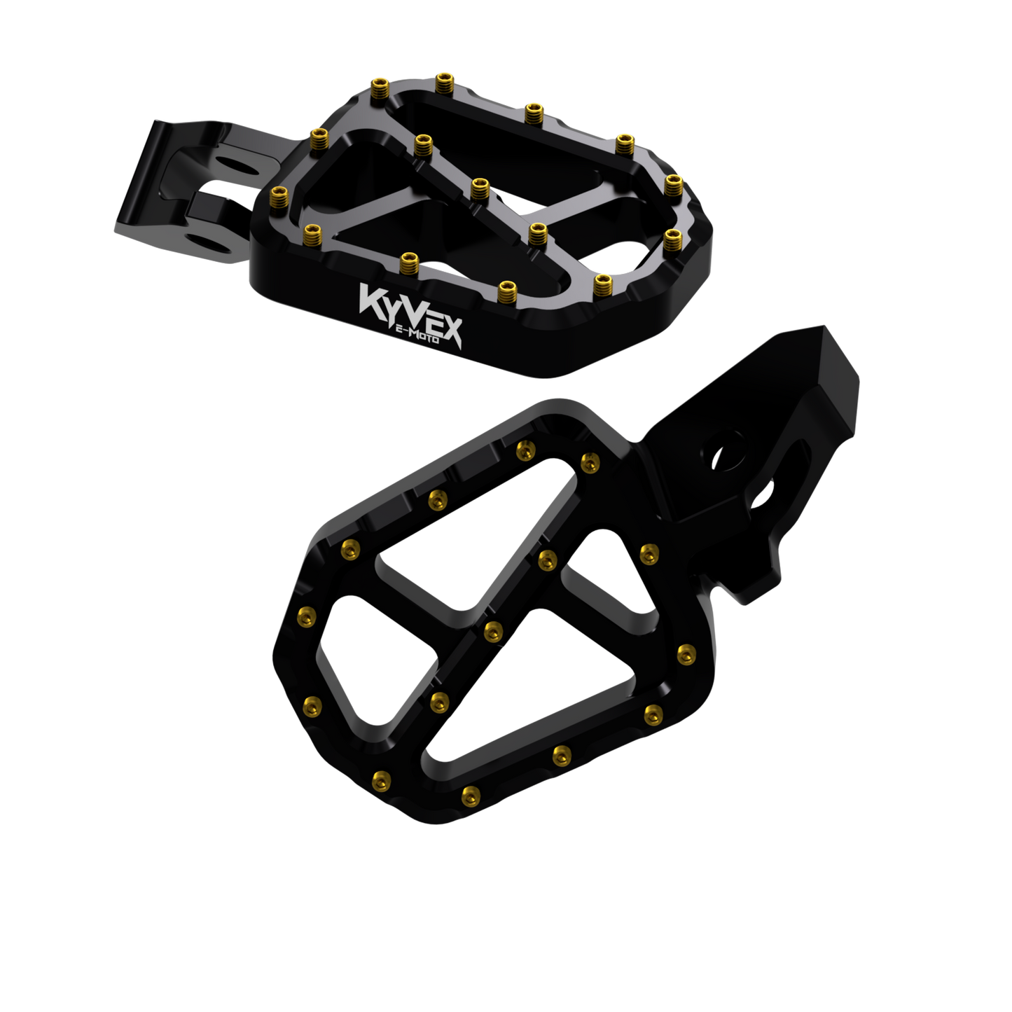 KyVex Billet Wide Foot Pegs - Ultra Bee