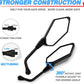 Motorcycle Convex Rear View Mirror - with 10mm Bolt, Handle Bar Mount Clamp