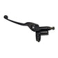 Universal Parts Master Cylinder Assembly - No Mirror Mount- black