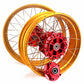 VMX 19 & 17 Tubeless Wheels Gold Rims Fit For Honda CB500X 2019-2021 Red&Gold