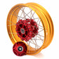 VMX 19 & 17 Tubeless Wheels Gold Rims Fit For Honda CB500X 2019-2021 Red&Gold