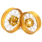 VMX 19inch & 17inch Tubeless Spoked Wheels For BMW R1200GS 2013-2020 R1250GS 2019-2023 Gold Hub & Rim