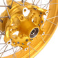 VMX 19inch & 17inch Tubeless Spoked Wheels For BMW R1200GS 2013-2020 R1250GS 2019-2023 Gold Hub & Rim