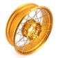 VMX 19inch & 17inch Tubeless Spoked Wheels For BMW R1200GS 2013-2020 R1250GS 2019-2023 Gold Hub & Rim
