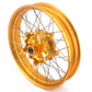 VMX 19 17 Inch CUSH Drive For BMW F750GS 2019-2024 Tubeless Alloy Spoke Wheels Gold Hub