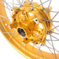 VMX 19 17 Inch CUSH Drive For BMW F750GS 2019-2024 Tubeless Alloy Spoke Wheels Gold Hub