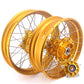 VMX 19 17 Inch CUSH Drive For BMW F750GS 2019-2024 Tubeless Alloy Spoke Wheels Gold Hub