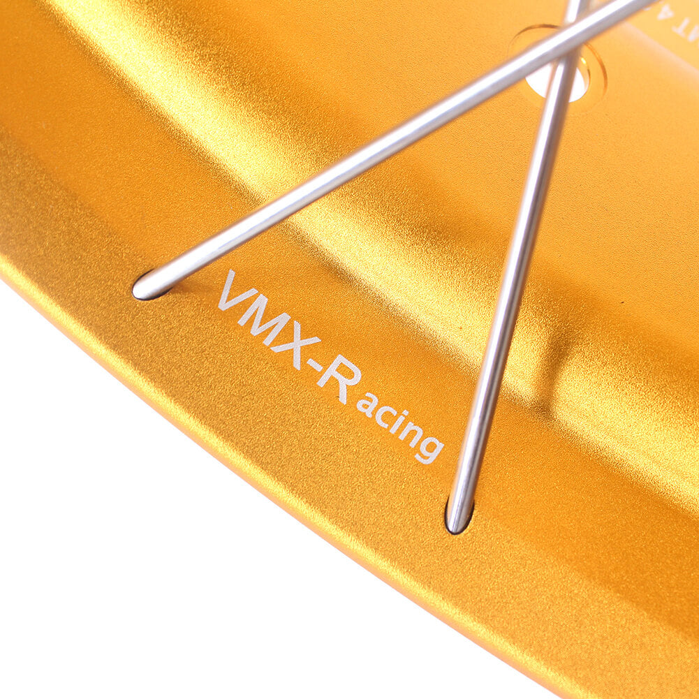 VMX 19 17 Inch CUSH Drive For BMW F750GS 2019-2024 Tubeless Alloy Spoke Wheels Gold Hub