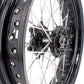 KKE 3.5 & 5.0 17 Inch Wheels for Yamaha WR250F 2001 WR450F 2003-2018 Black