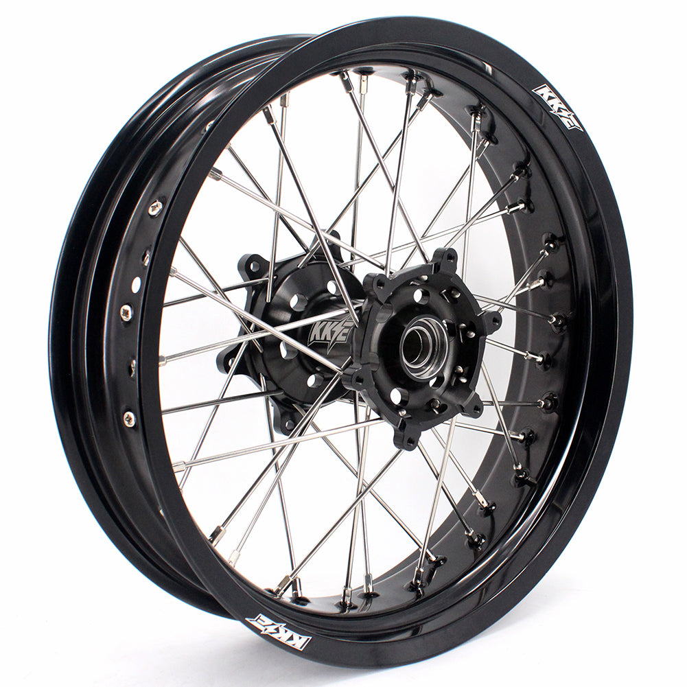 KKE 3.5 & 4.25 Wheels for Yamaha WR250F 2001 WR450F 2003-2018 Black