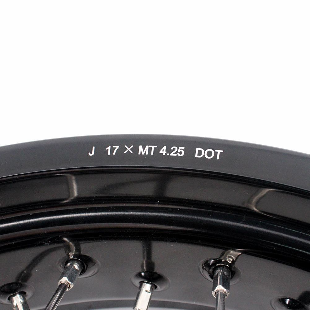 KKE 3.5 & 4.25 Wheels for Yamaha WR250F 2001 WR450F 2003-2018 Black
