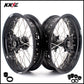 KKE 3.5 & 5.0 17 Inch Wheels for Yamaha WR250F 2001 WR450F 2003-2018 Black