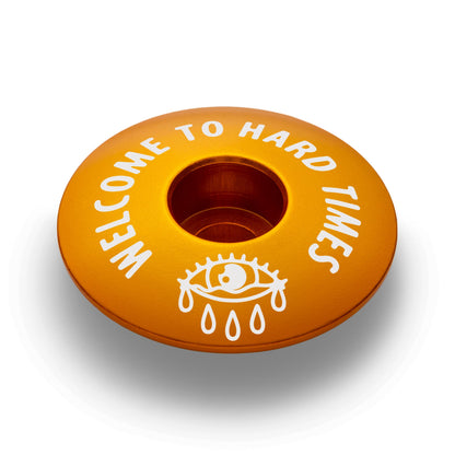 Welcome to Hard Times Bicycle Headset Cap