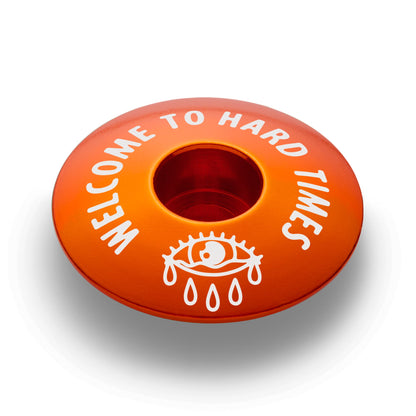 Welcome to Hard Times Bicycle Headset Cap