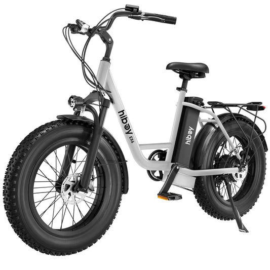 Hiboy EX6 Step-thru Fat Tire Electric Bike, Rent