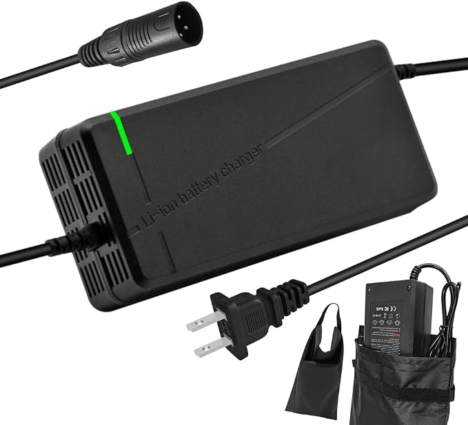 84V5A Fast Charger for 72V Lithium Battery (Multiple Plug Options)