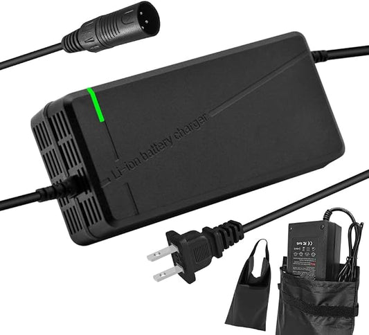 84V5A Fast Charger for 72V Lithium Battery (Multiple Plug Options)