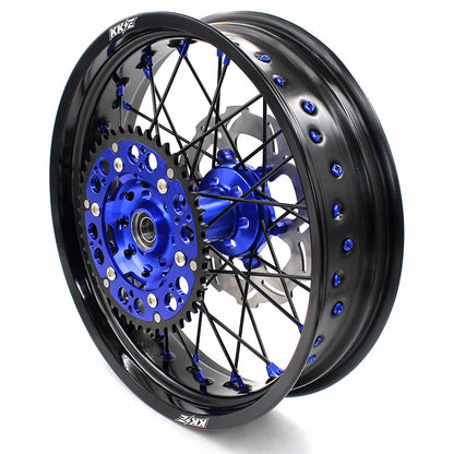 KKE 3.5/4.25 Supermoto Spoked Wheels For SUZUKI DRZ400SM 2005-2024 Dirtbikes