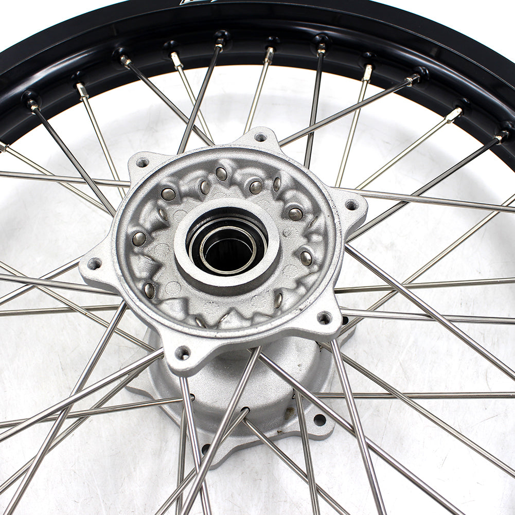 KKE 19*2.15 Cast Rear Wheel Rim For Yamaha YZ125 YZ250 YZ250F YZ450F Silver