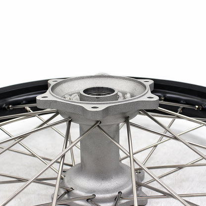 KKE 19*2.15 Cast Rear Wheel Rim For Yamaha YZ125 YZ250 YZ250F YZ450F Silver