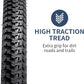 12.5" Bike Tire 12 ½ x 2 ¼ and 12.5" Bicycle Tube Heavy Duty Schrader Valve  - 1 piece