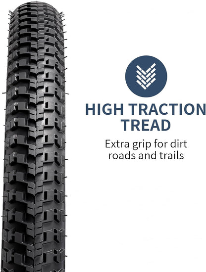 12 ½ x 2 ¼ Heavy Duty Bike Tire- Schrader Valve (1 pcs)