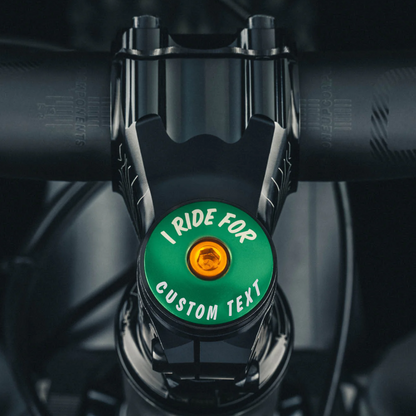I Ride For - Custom Bicycle Headset Cap