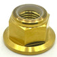 Anodized Titanium Nylock Nut - M12x1.25