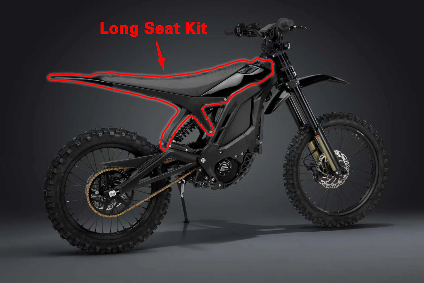 E Ride Pro- SHE8022 - Long Seat Kit - SS2.0/SS3.0/SR