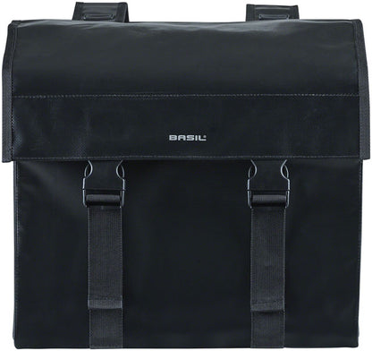 Basil Urban Load Double Pannier - 53L, Black
