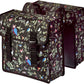 Basil Wanderlust Double Pannier - 35L, nature print