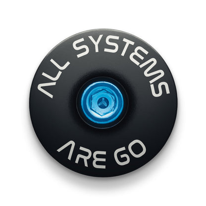 All Systems Are Go Bike Headset Cap