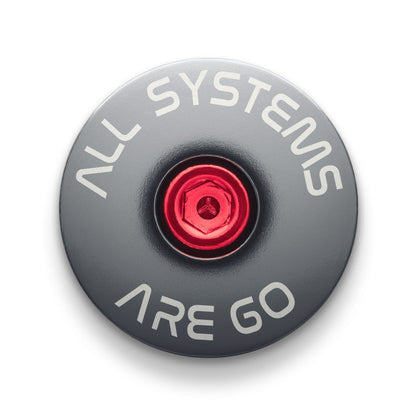 All Systems Are Go Bike Headset Cap
