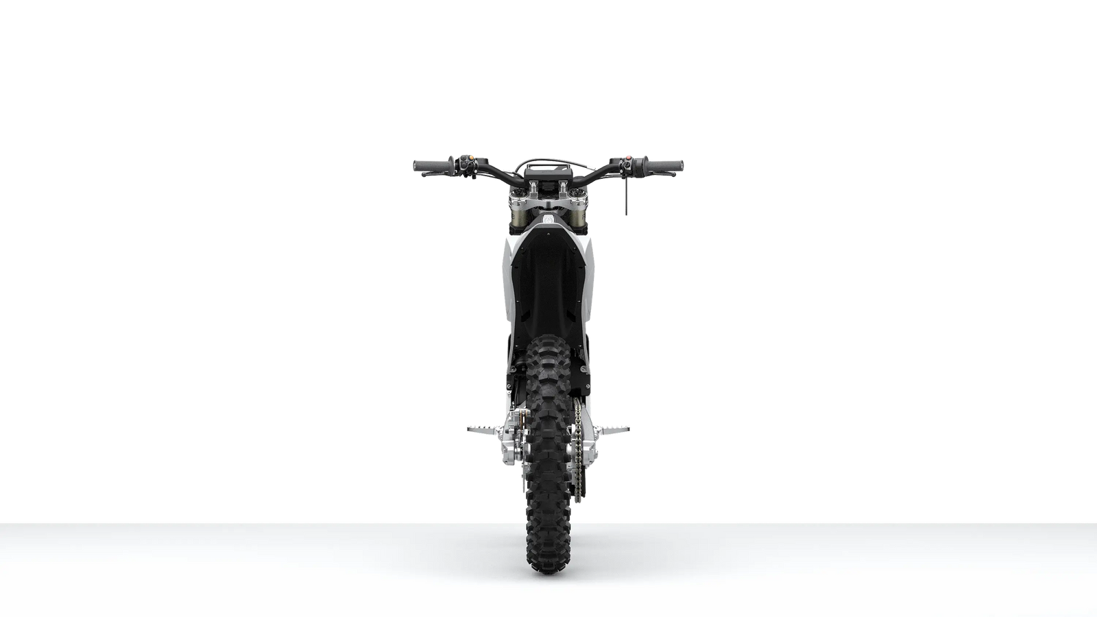 Bonnell 805 RX electric dirt bike rear three-quarter view
