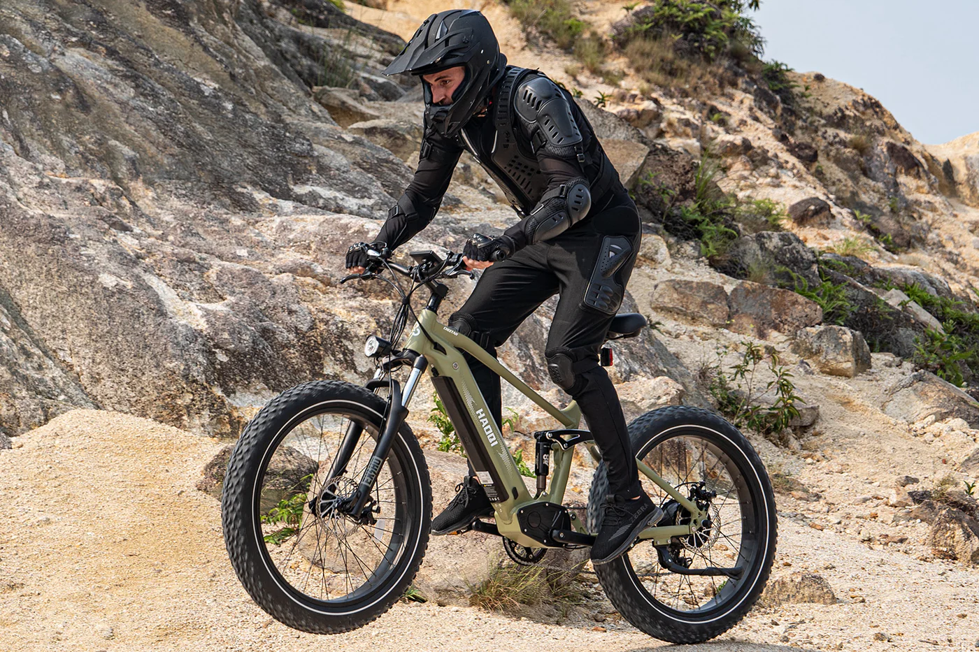 HAOQI Cheetah Full Suspension Electric Bike